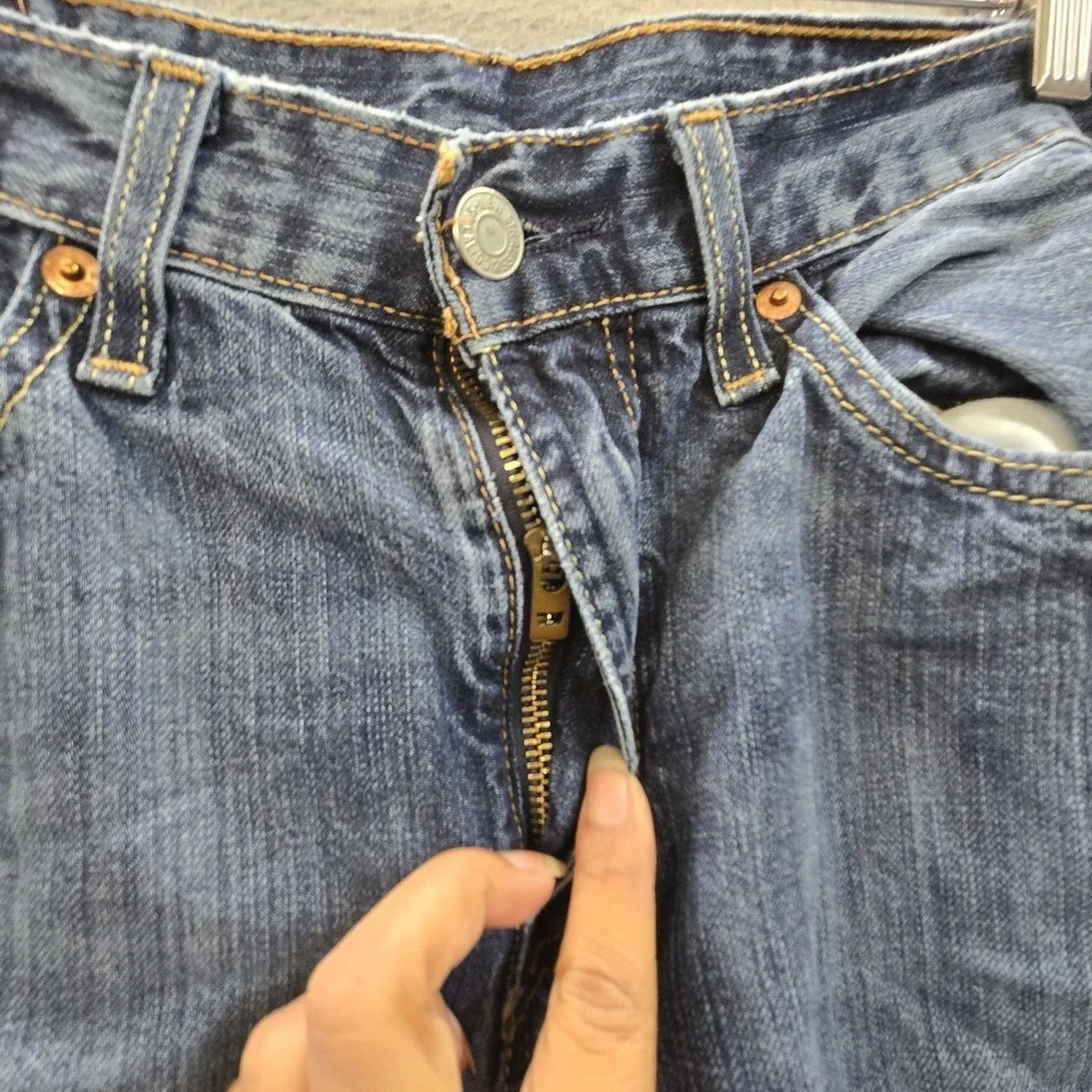 Levi's 514 Men Jeans 31X32 Blue Denim‎ Straight Fit 29